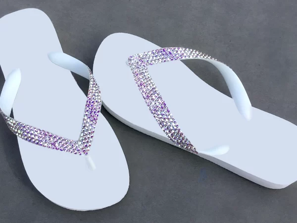 Simplify Your Wedding Day Look with Our Comfortable Flip Flops